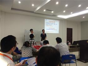 台湾健峰企管集团讲师林建安莅临我司培训