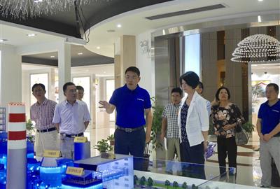 绍兴市政协副主席一行莅临德创环保