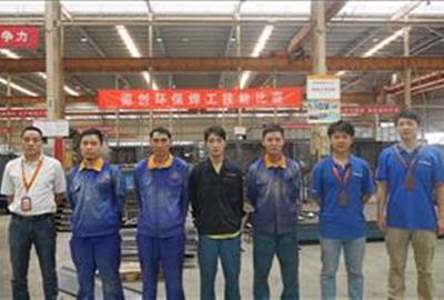 学技术  练技能  保质量——德创环保装备制造事业部举行焊工技能大赛