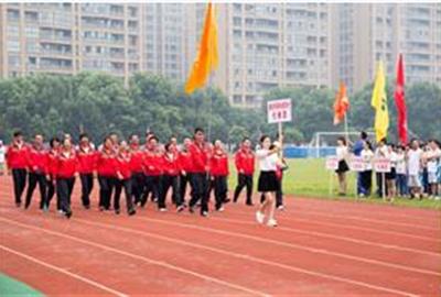 德创环保积极参加袍江区第五届职工运动会