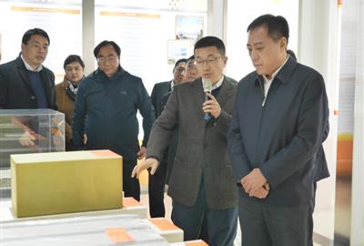 辽源市政府考察团莅临德创环保考察指导